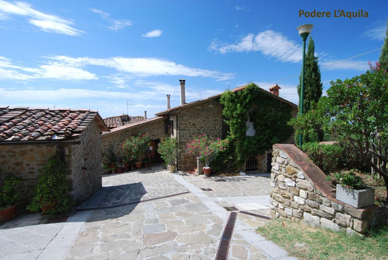 Podere L'Aquila Gaiole in Chianti Dış mekan fotoğraf