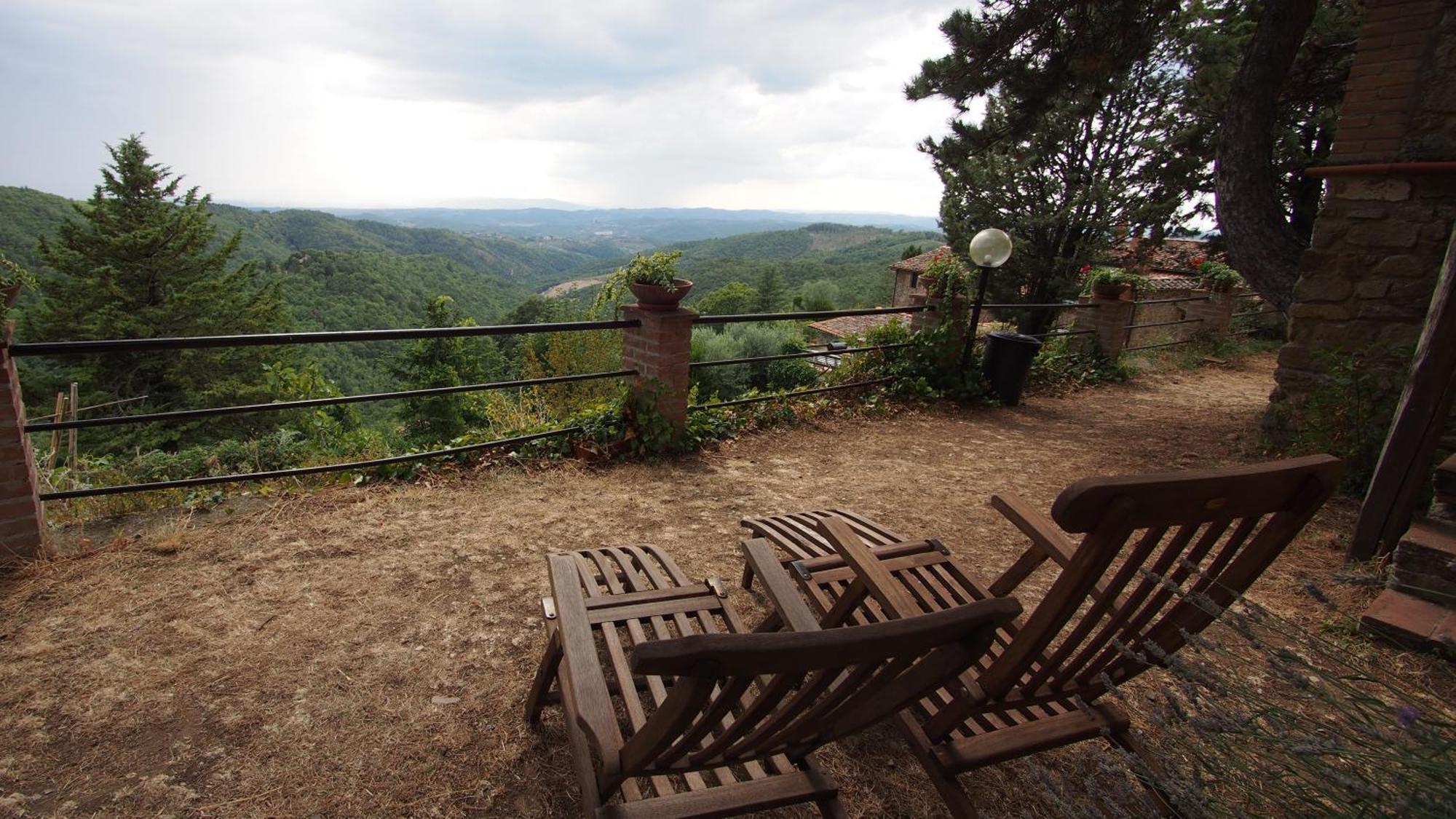 Podere L'Aquila Daire Gaiole in Chianti Oda fotoğraf