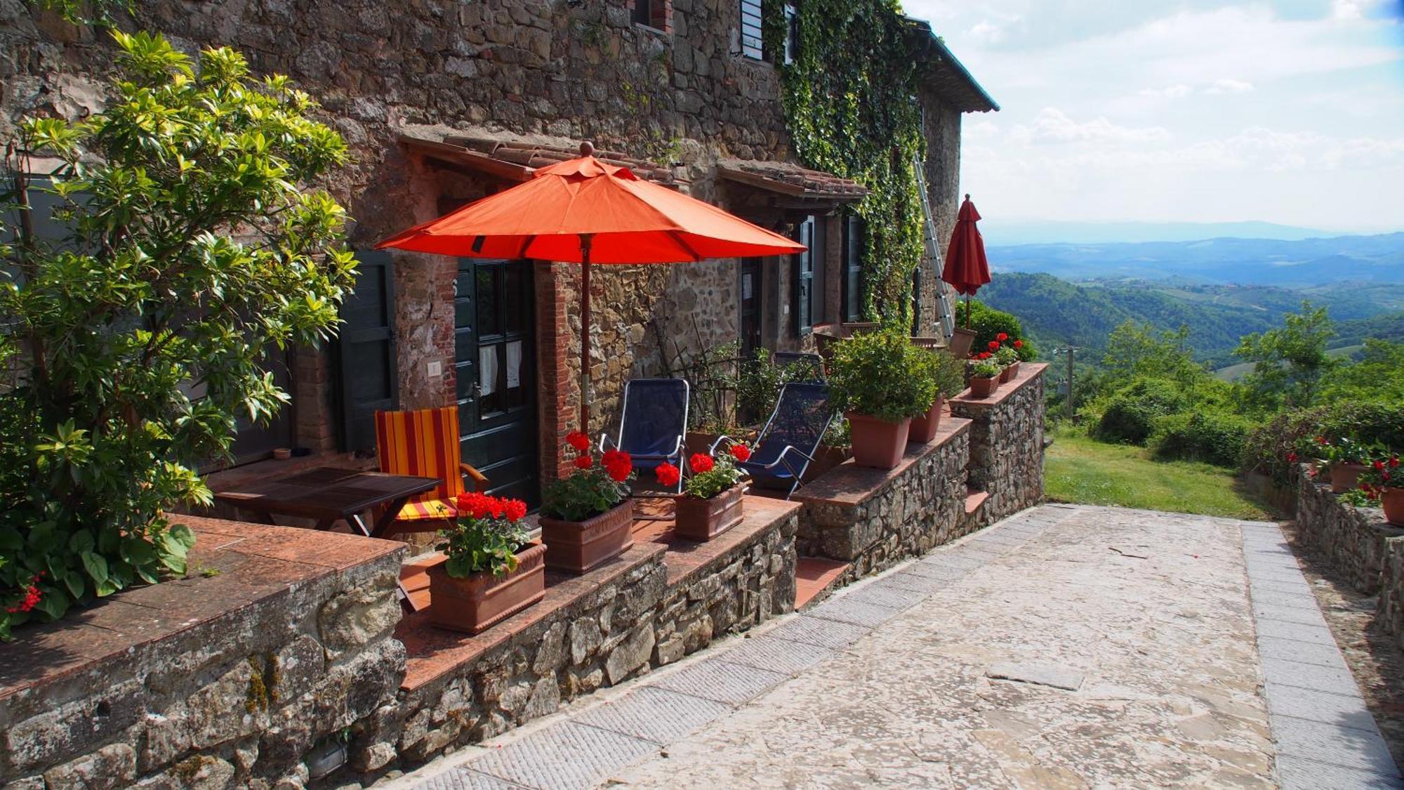 Podere L'Aquila Daire Gaiole in Chianti Oda fotoğraf